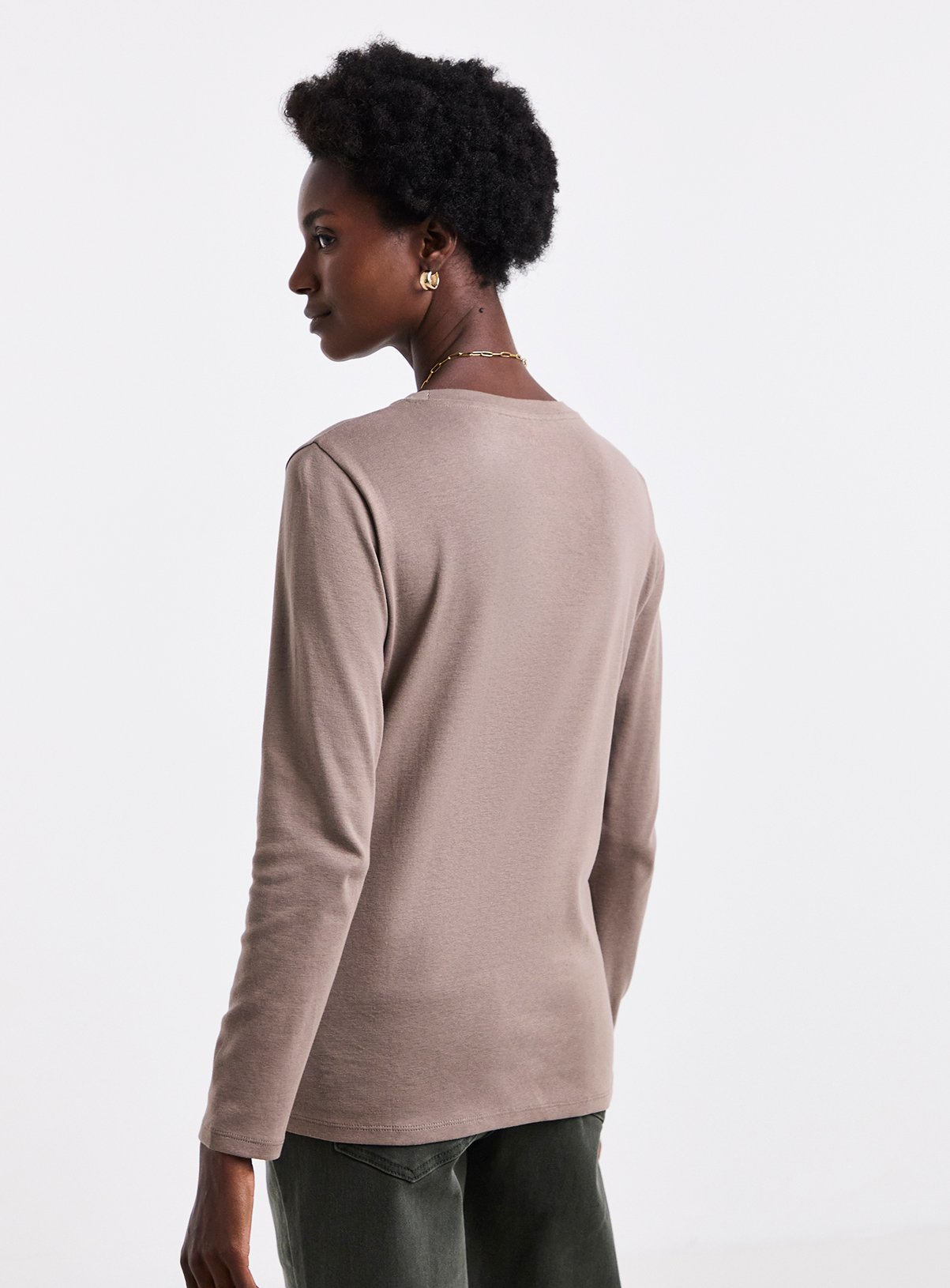 JD WILLIAMS 5 Pack Long Sleeve Crew Neck 24 - Image 2 thumbnail
